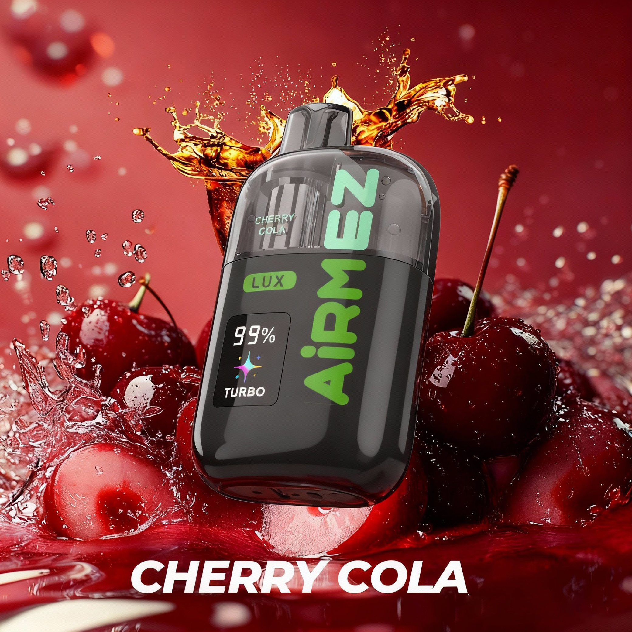 Airmez Lux 60K Puff , 30ml Liquid 10 Flavors 650mAh Battery Rechargeable Type-C/ 2%/5% Nicotine - Yohongvape wholesale disposable vape