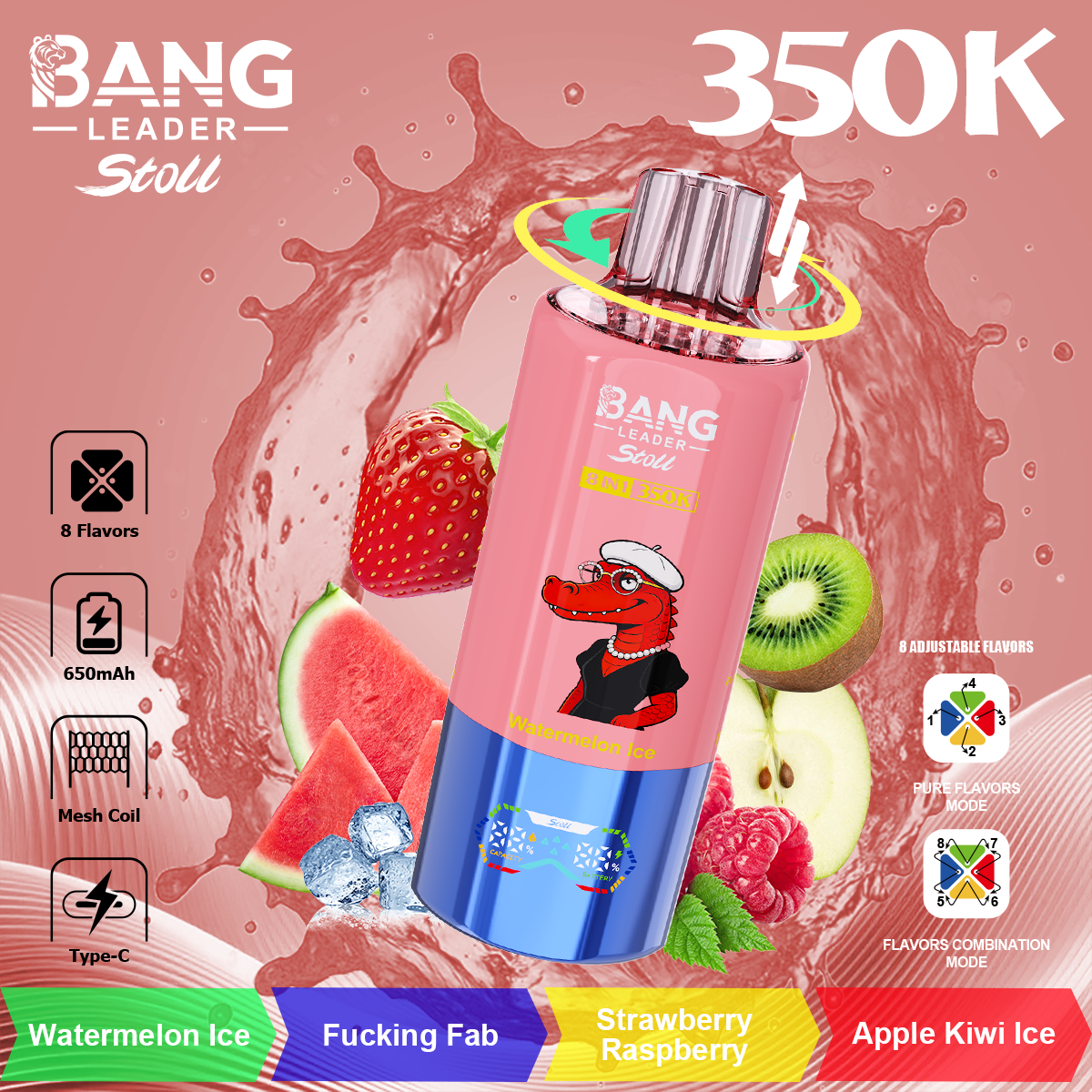 Solaris Champagne Vape 30000 30K puffs, 2% Nicotine 10 Flavors yohongvape