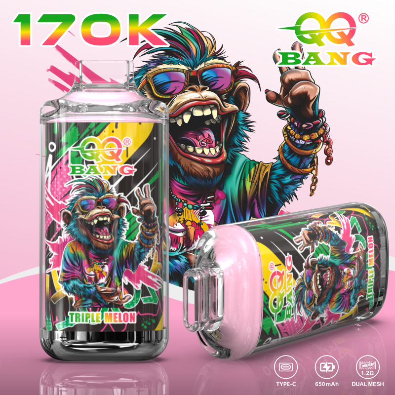 QQ Bang 170K – 12 Flavors, Disposable Vape - Yohongvape wholesale disposable vape
