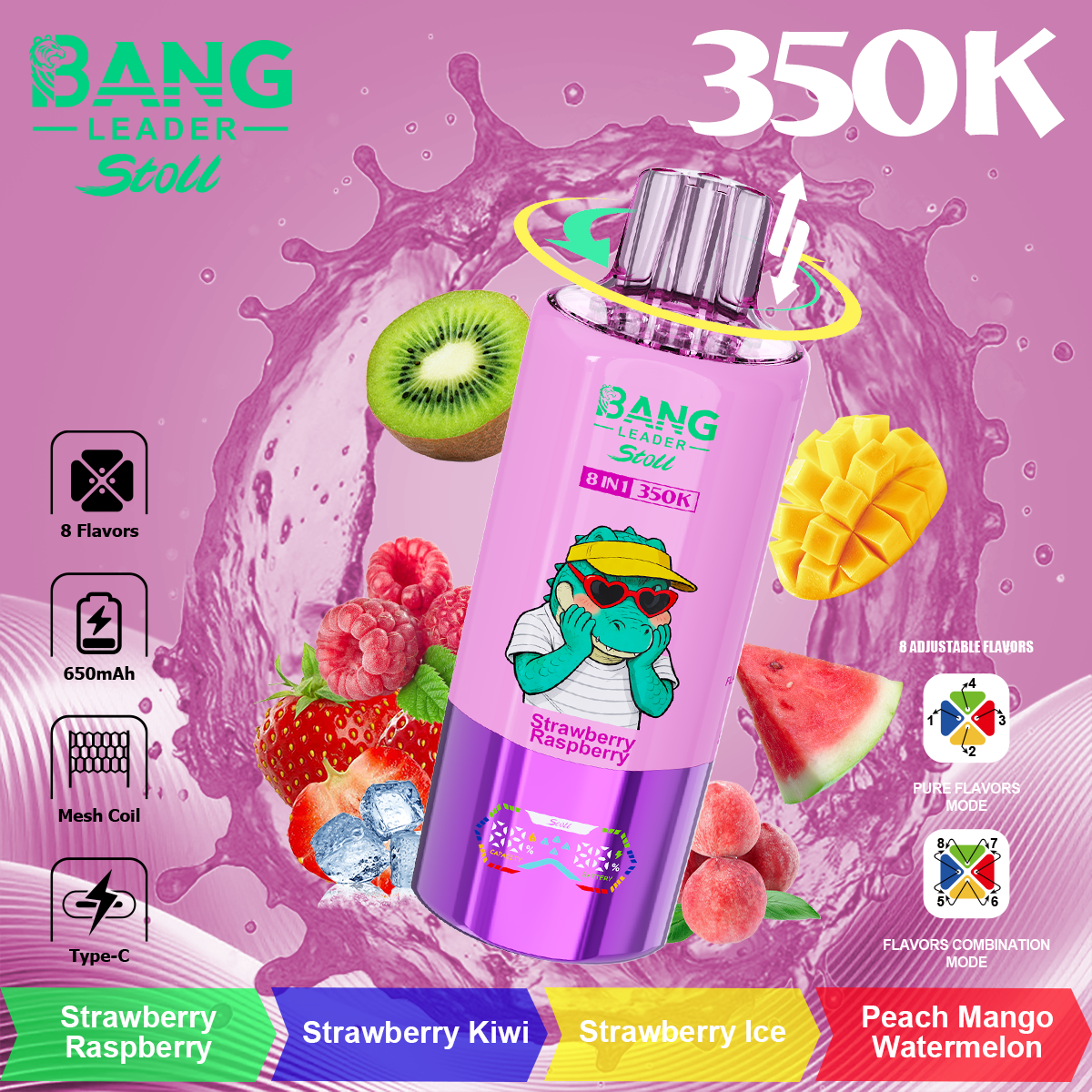 Solaris Champagne Vape 30000 30K puffs, 2% Nicotine 10 Flavors yohongvape