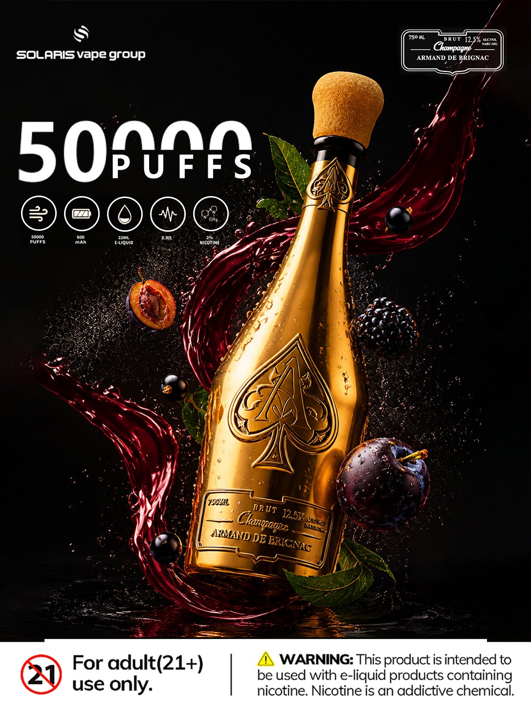 Solaris Champagne - Yohongvape bulk vape supply