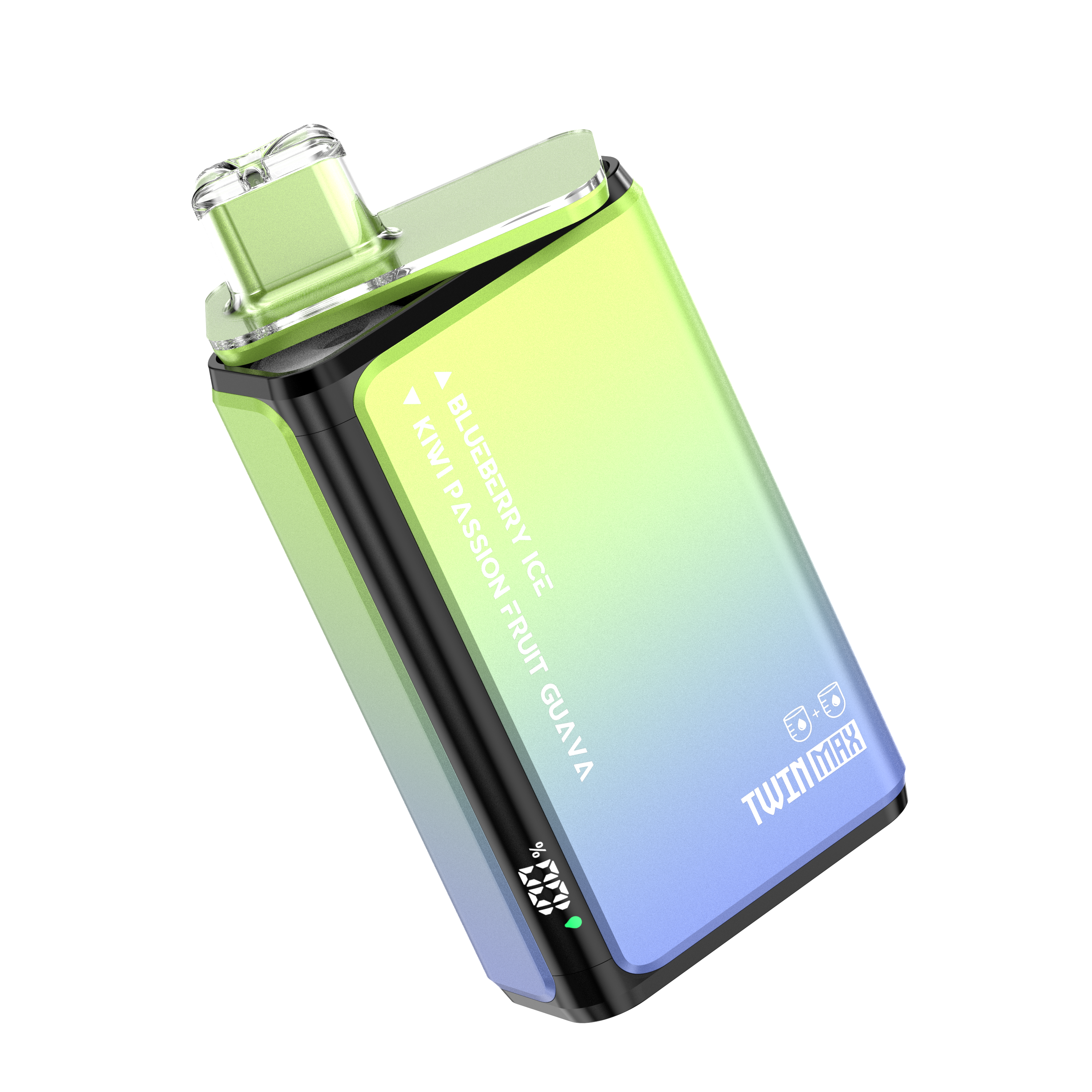 HIFANCY TWIN MAX 60K Puffs Double Tastes with 10 Flavors, Battery 650 mah, Nicotine:2%/3%/5% - Yohongvape wholesale disposable vape