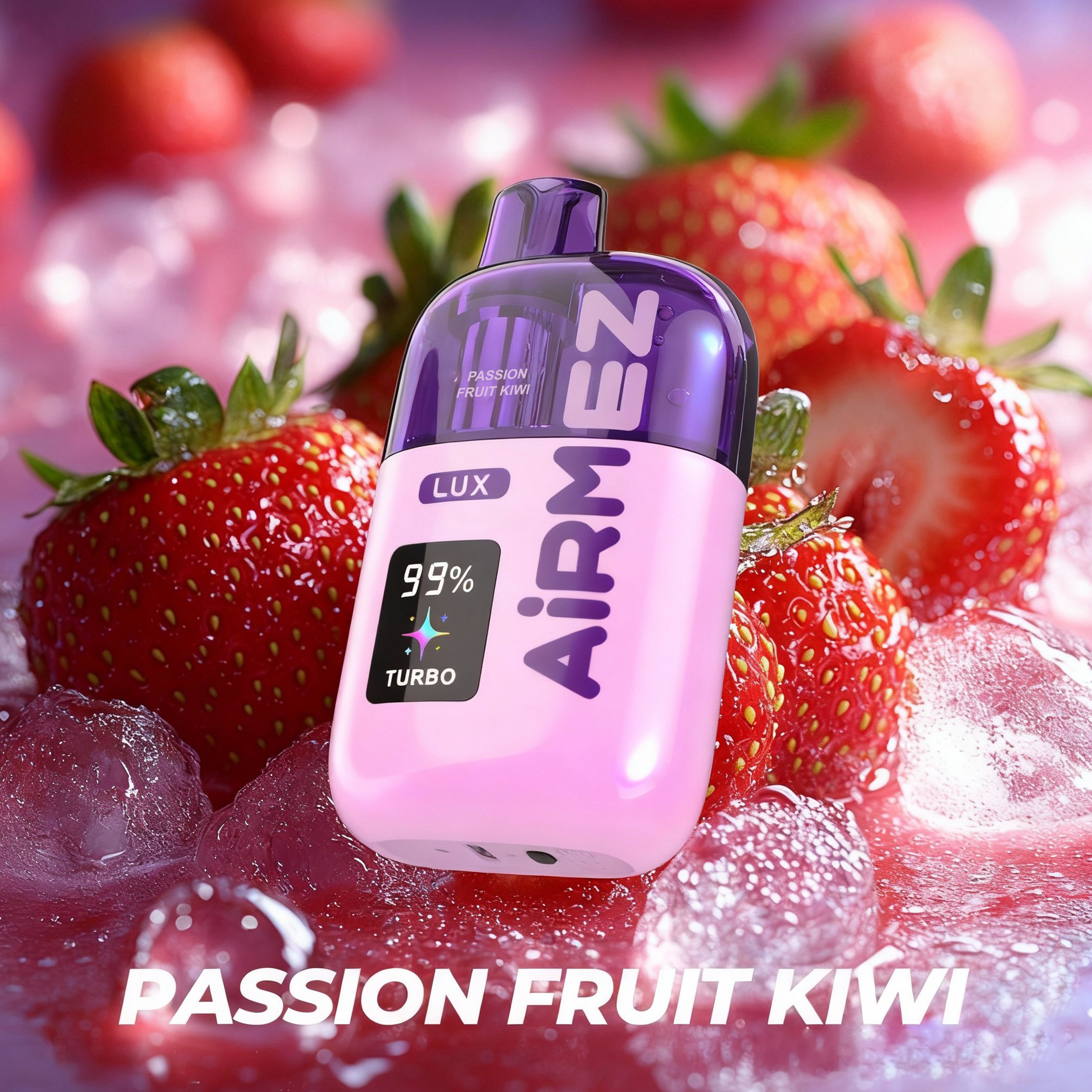 Airmez Lux 60K Puff , 30ml Liquid 10 Flavors 650mAh Battery Rechargeable Type-C/ 2%/5% Nicotine - Yohongvape wholesale disposable vape