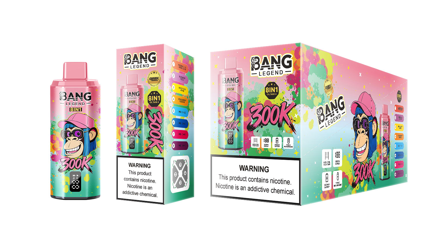Solaris Champagne Vape 30000 30K puffs, 2% Nicotine 10 Flavors yohongvape