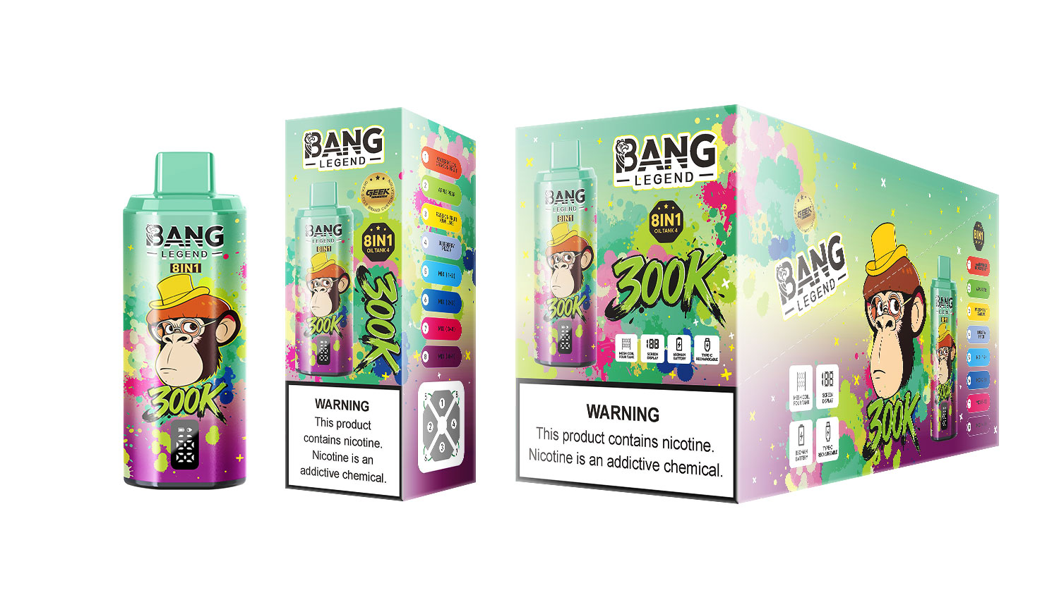Solaris Champagne Vape 30000 30K puffs, 2% Nicotine 10 Flavors yohongvape