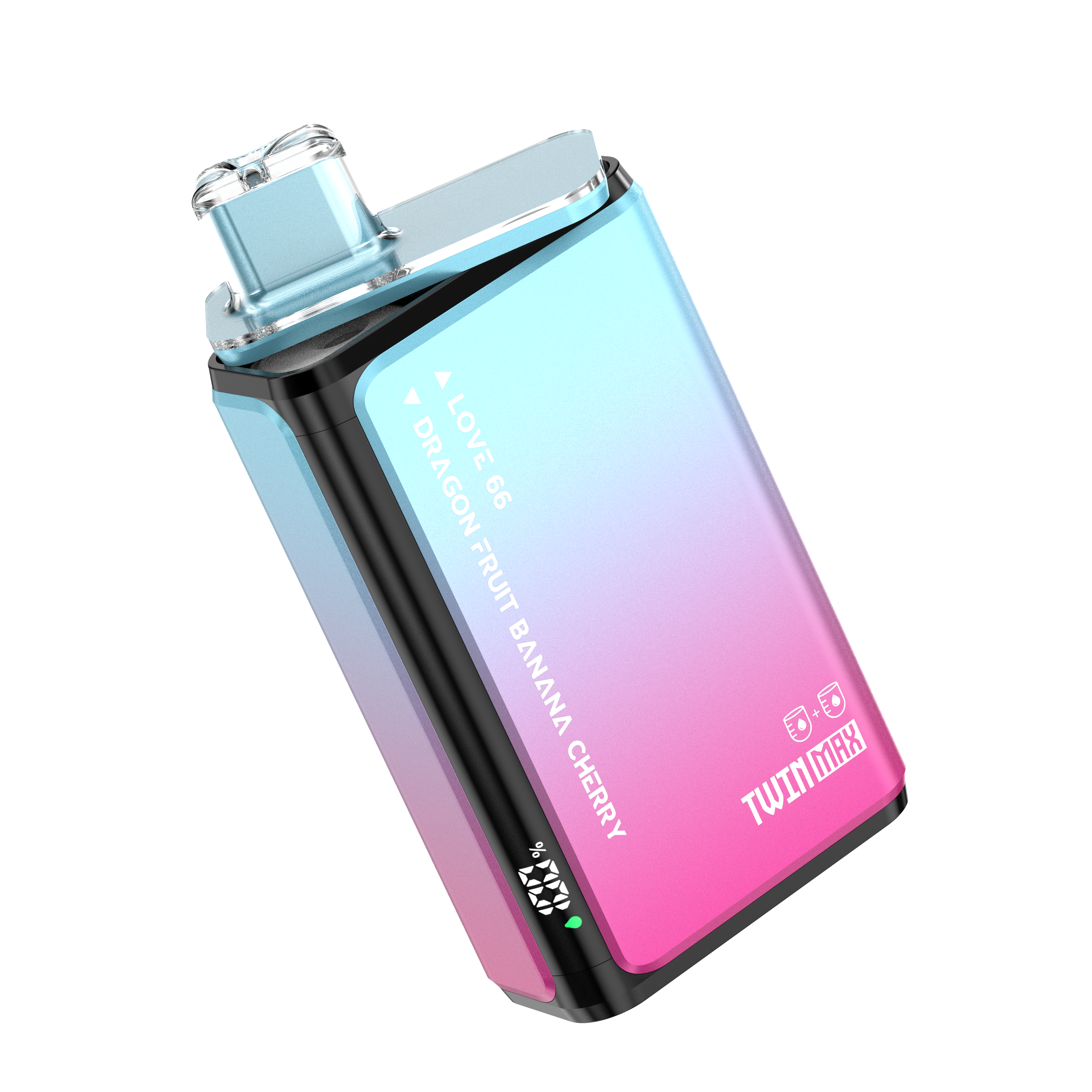 HIFANCY TWIN MAX 60K Puffs Double Tastes with 10 Flavors, Battery 650 mah, Nicotine:2%/3%/5% - Yohongvape wholesale disposable vape