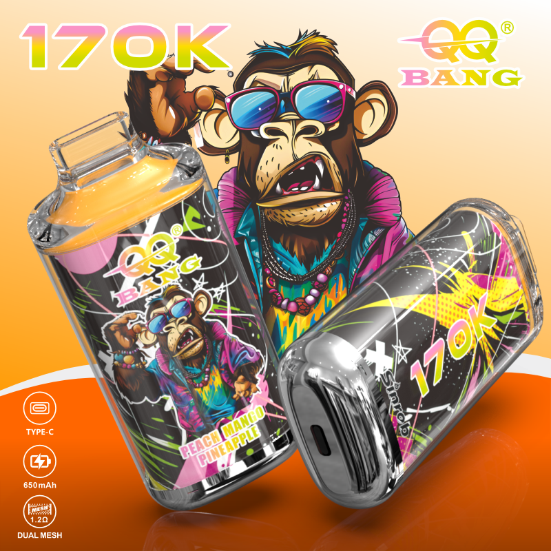 QQ Bang 170K – 12 Flavors, Disposable Vape - Yohongvape wholesale disposable vape