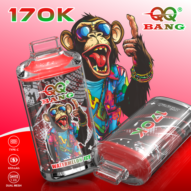 QQ Bang 170K – 12 Flavors, Disposable Vape - Yohongvape wholesale disposable vape