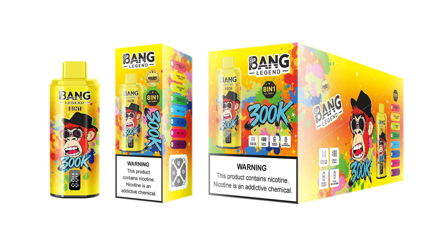 Solaris Champagne Vape 30000 30K puffs, 2% Nicotine 10 Flavors yohongvape