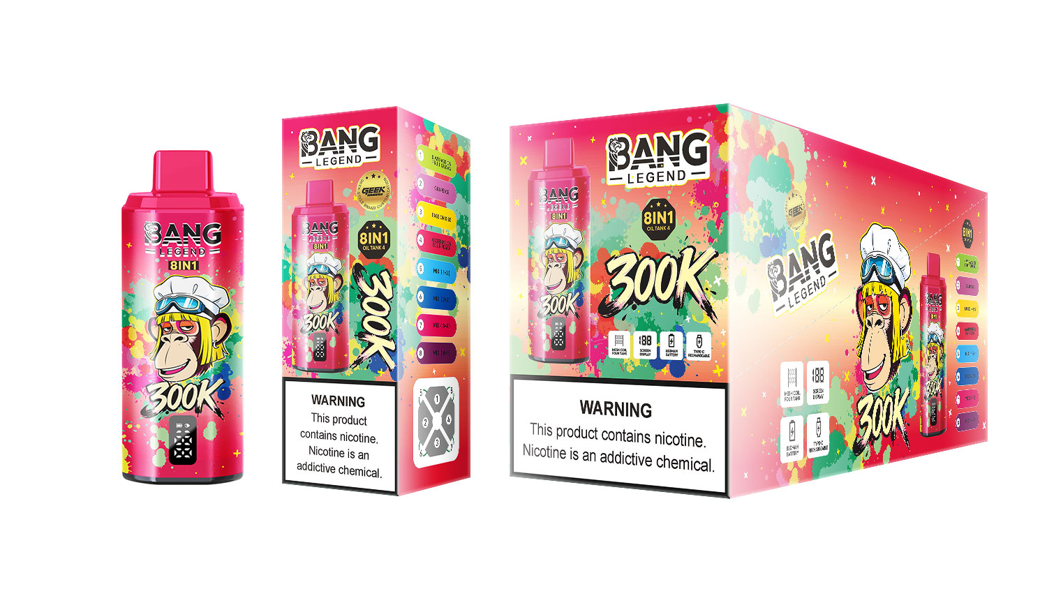 Solaris Champagne Vape 30000 30K puffs, 2% Nicotine 10 Flavors yohongvape
