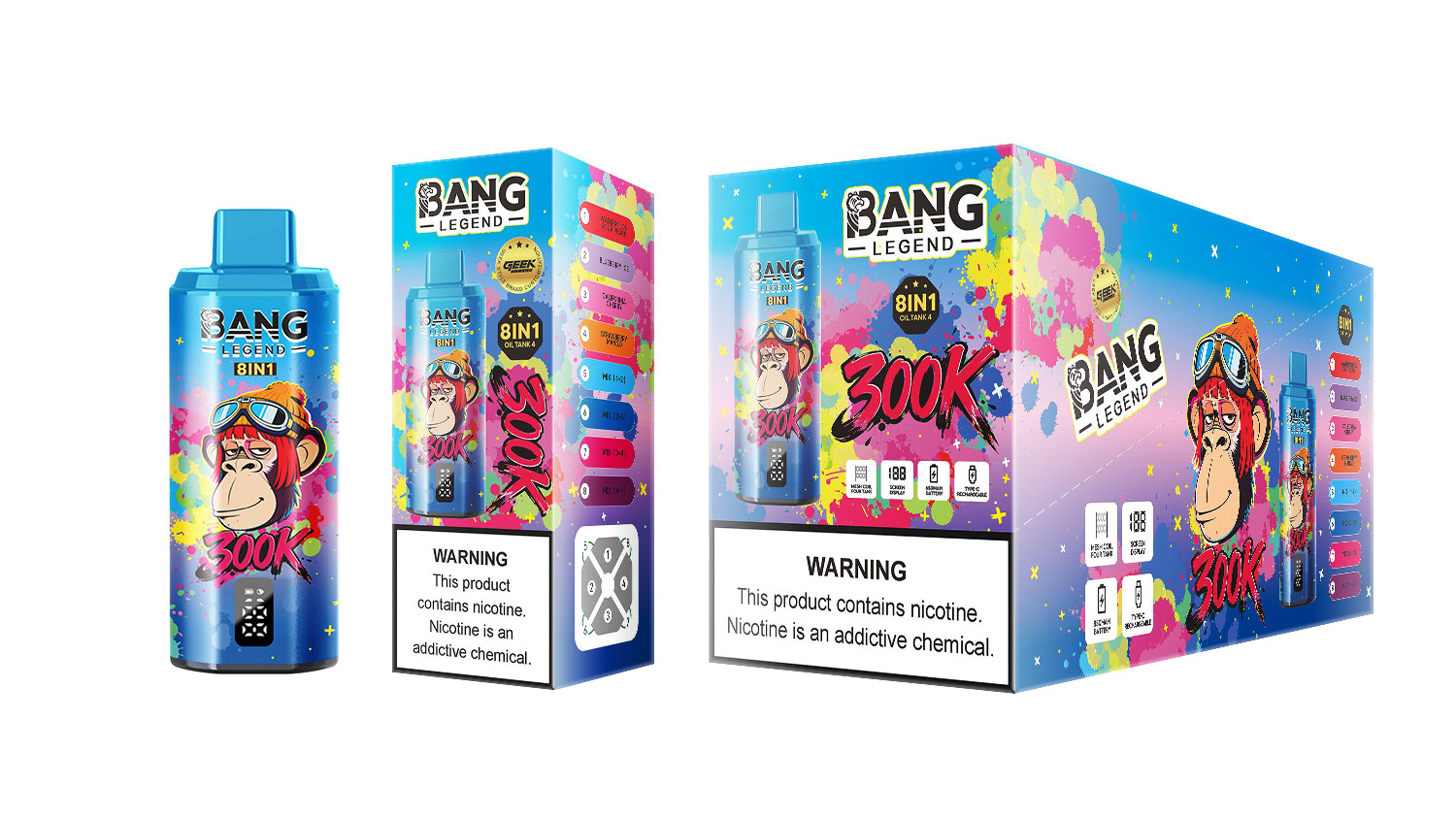 Solaris Champagne Vape 30000 30K puffs, 2% Nicotine 10 Flavors yohongvape