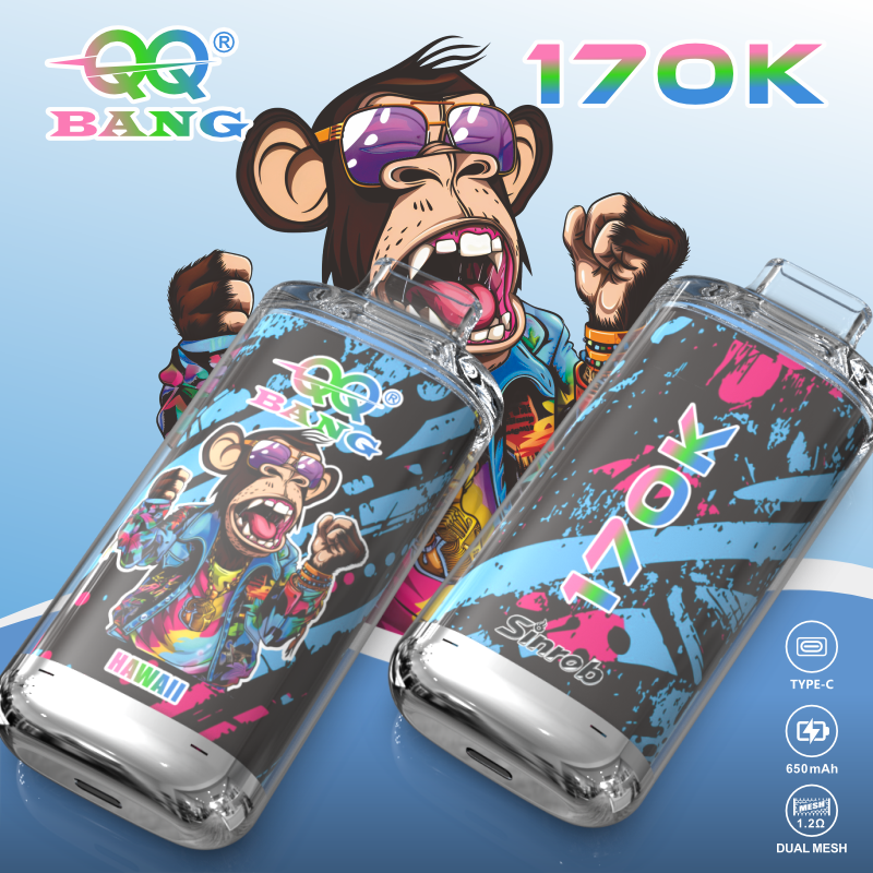 QQ Bang 170K – 12 Flavors, Disposable Vape - Yohongvape wholesale disposable vape