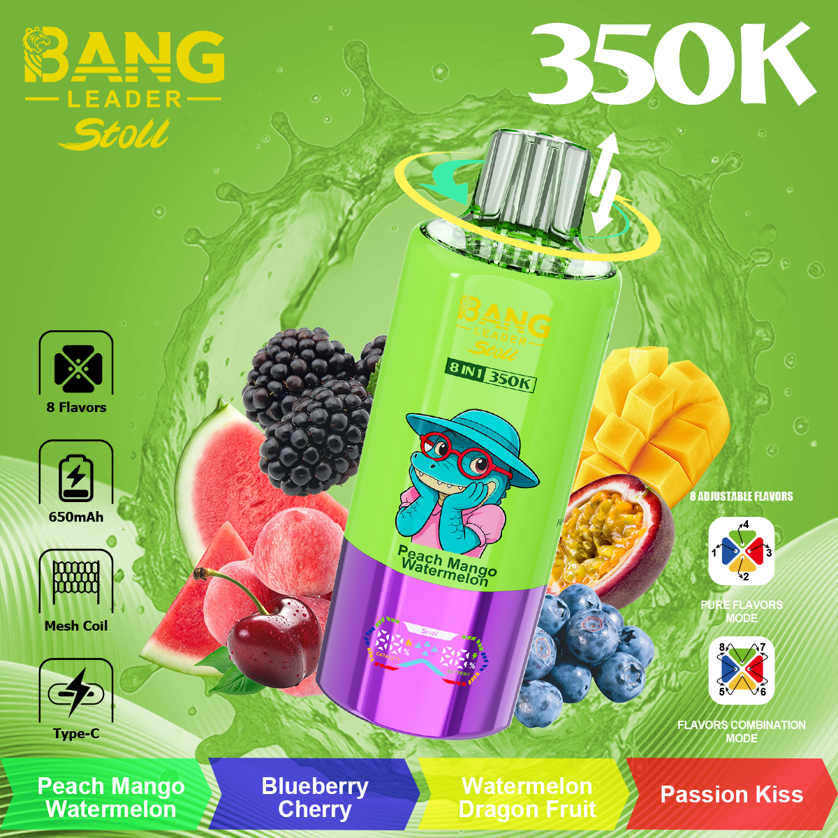 Solaris Champagne Vape 30000 30K puffs, 2% Nicotine 10 Flavors yohongvape