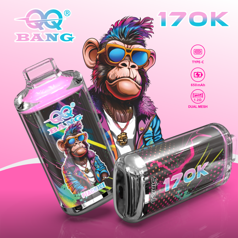 QQ Bang 170K – 12 Flavors, Disposable Vape - Yohongvape wholesale disposable vape