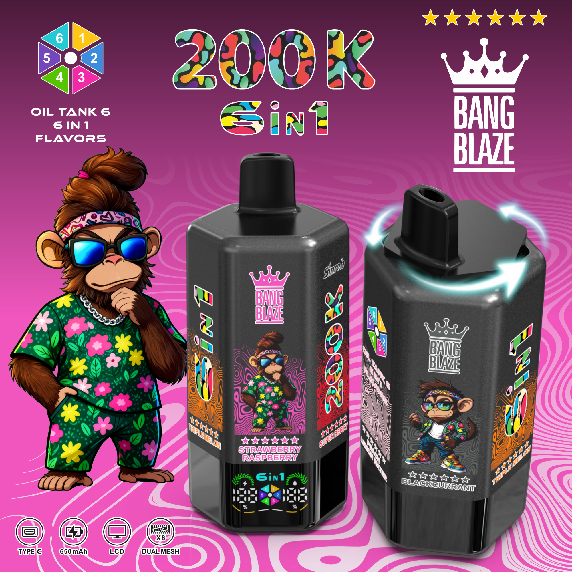 Bang Blaze - Yohongvape bulk vape supply
