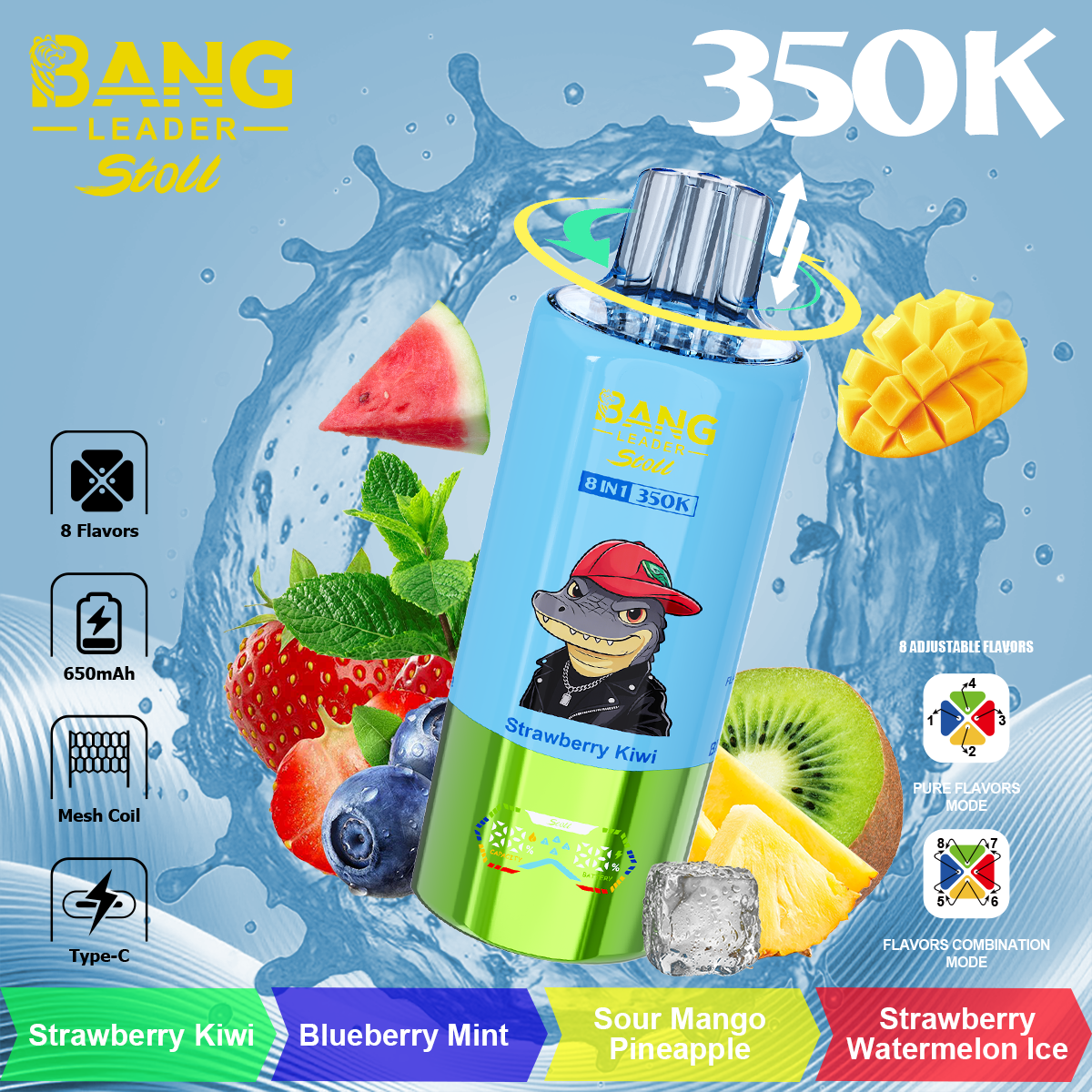 Solaris Champagne Vape 30000 30K puffs, 2% Nicotine 10 Flavors yohongvape
