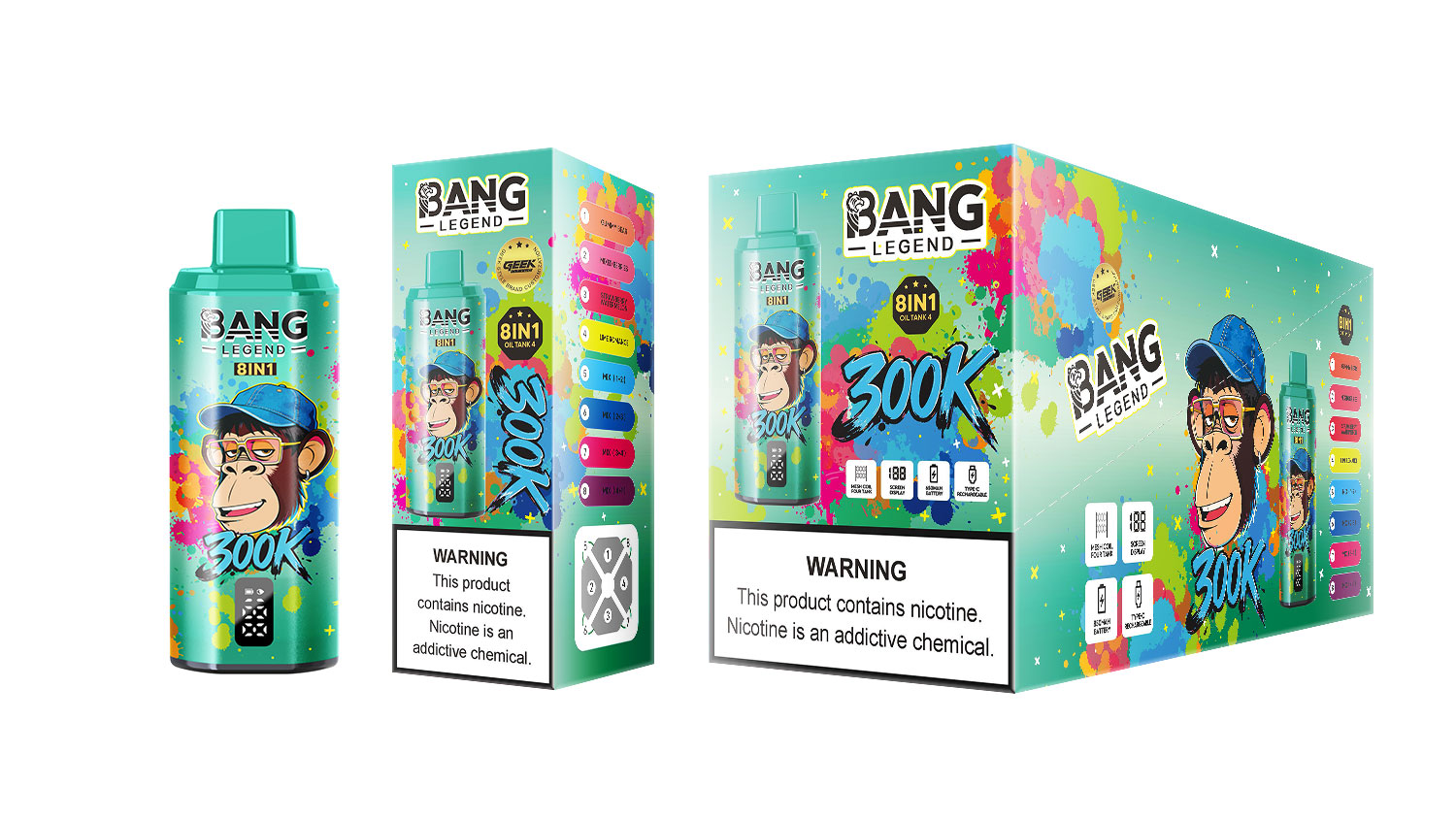 Solaris Champagne Vape 30000 30K puffs, 2% Nicotine 10 Flavors yohongvape