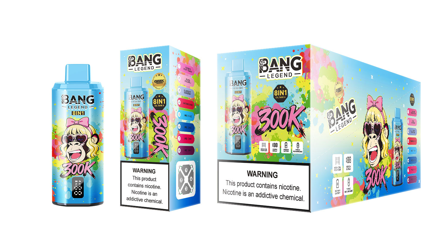 Solaris Champagne Vape 30000 30K puffs, 2% Nicotine 10 Flavors yohongvape