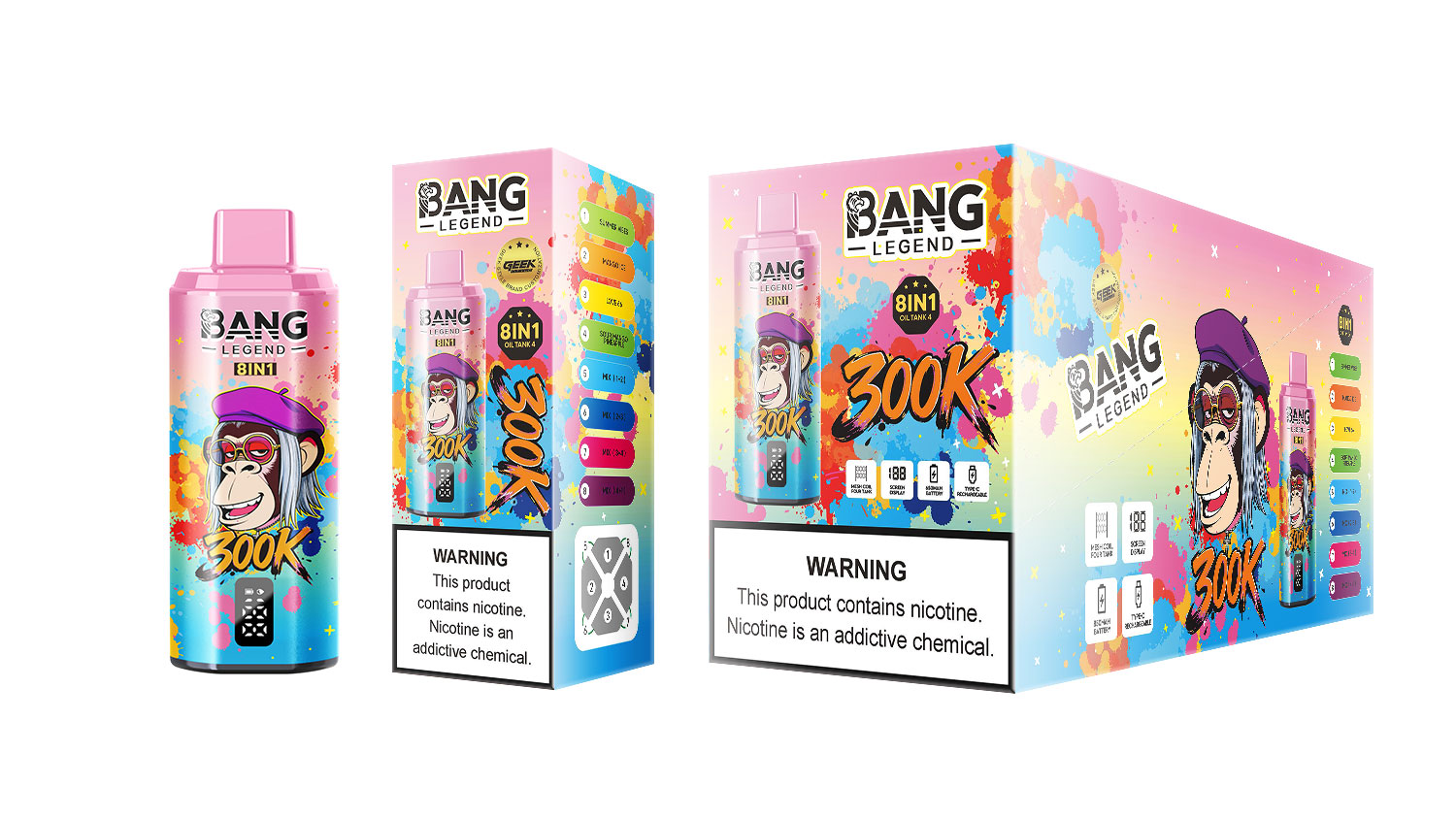 Solaris Champagne Vape 30000 30K puffs, 2% Nicotine 10 Flavors yohongvape
