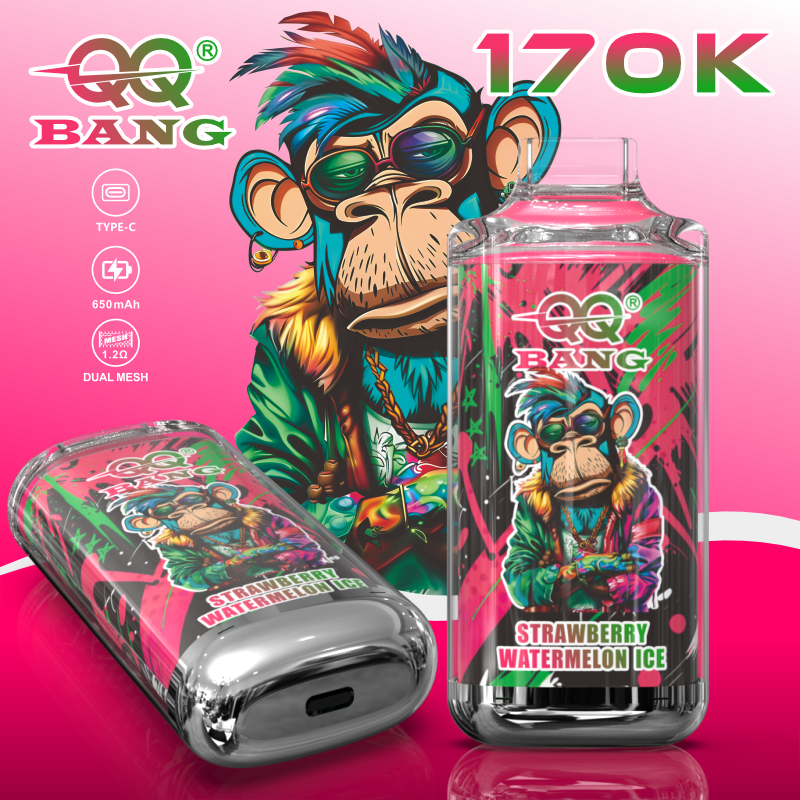QQ Bang 170K – 12 Flavors, Disposable Vape - Yohongvape wholesale disposable vape