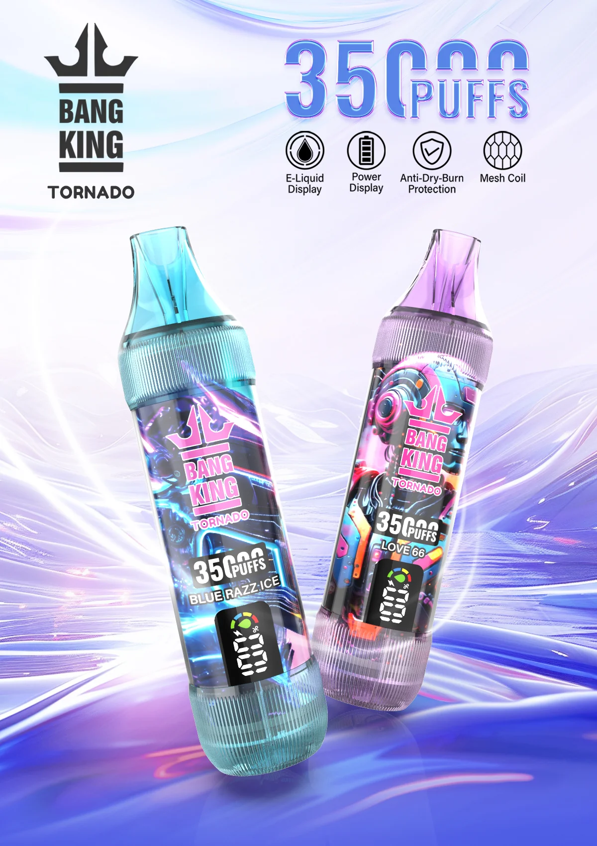 Solaris Champagne Vape 30000 30K puffs, 2% Nicotine 10 Flavors yohongvape