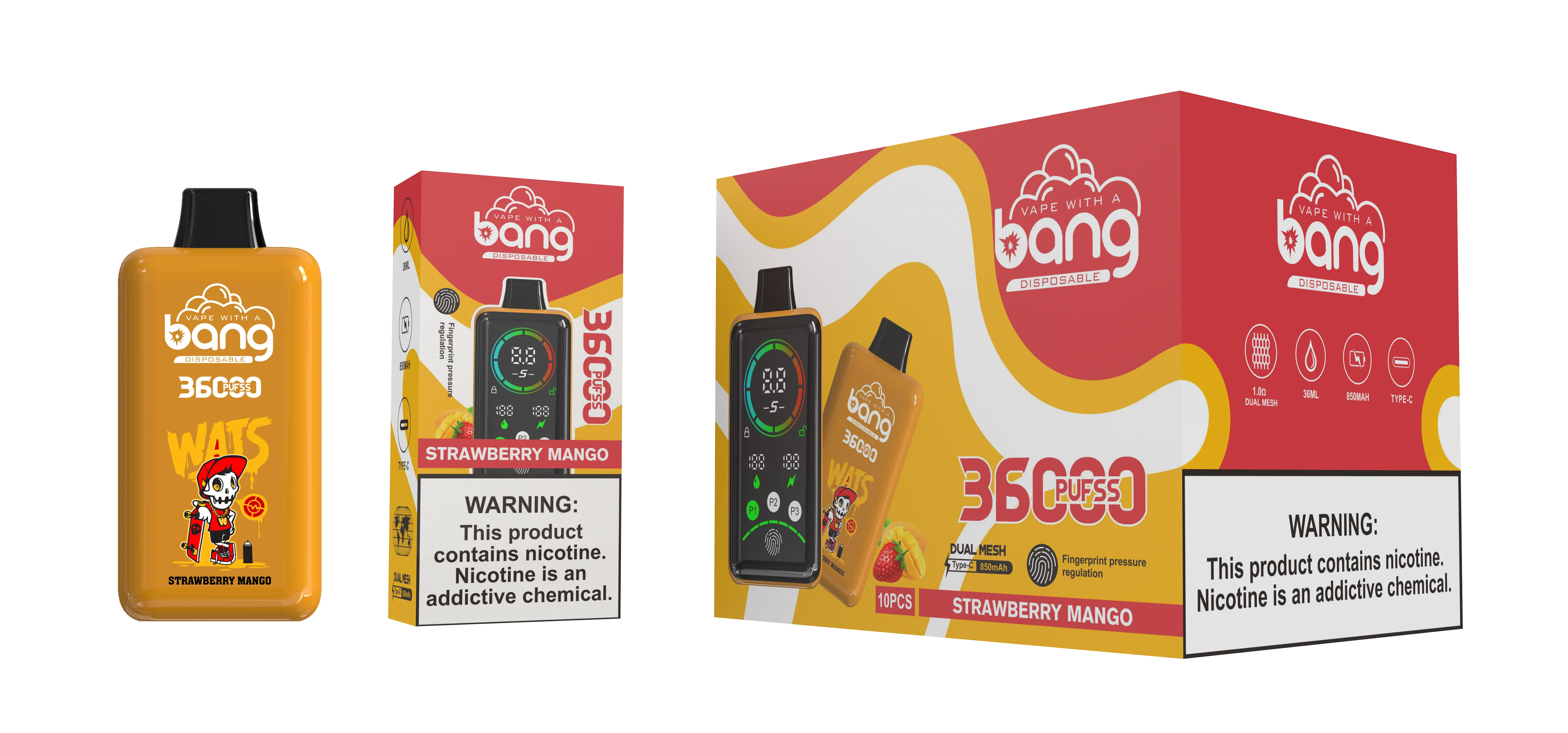 Bang 36000 Puffs, - Yohongvape wholesale disposable vape