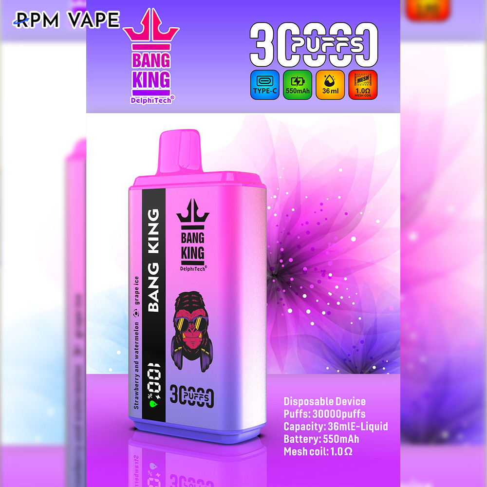 Solaris Champagne Vape 30000 30K puffs, 2% Nicotine 10 Flavors yohongvape