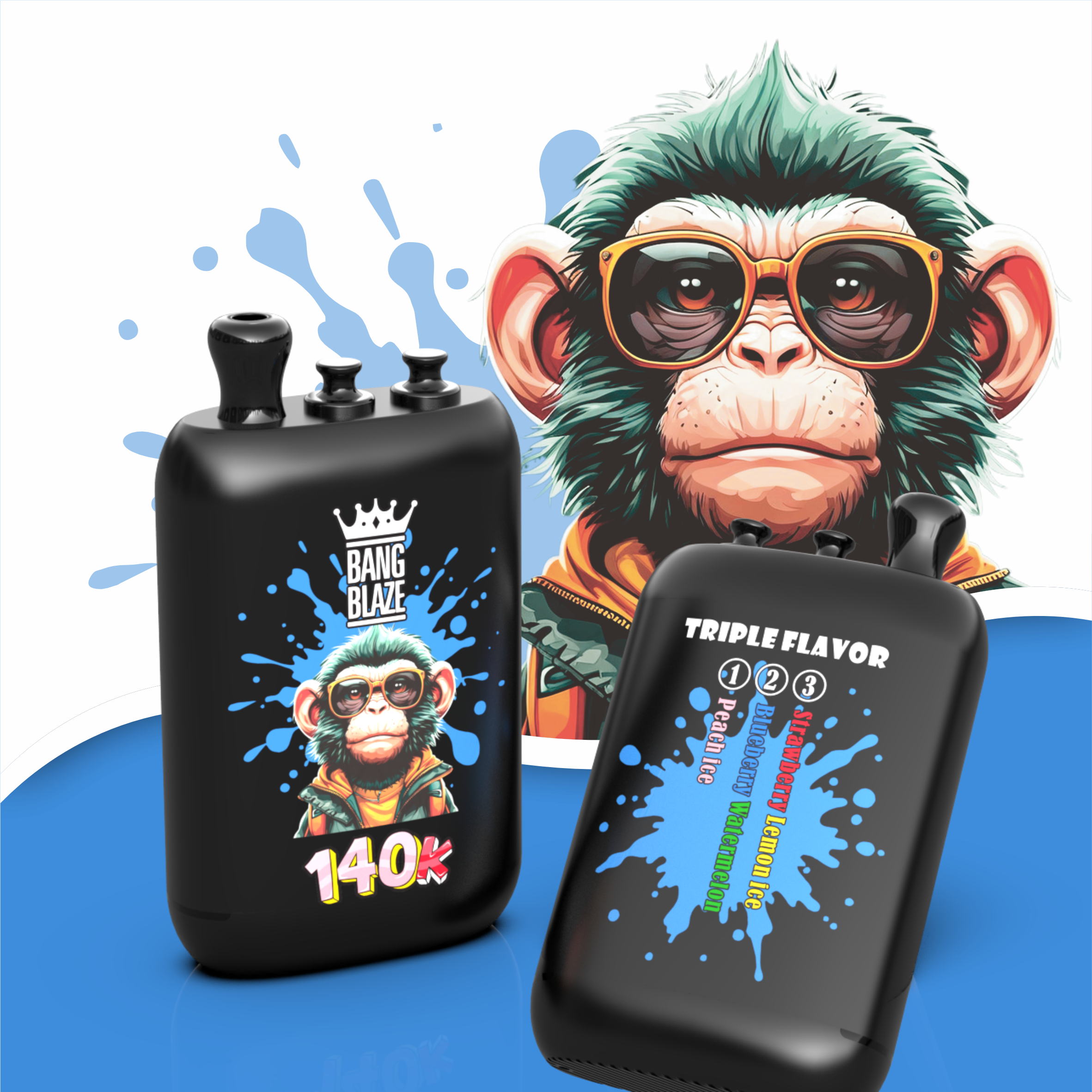 Solaris Champagne Vape 30000 30K puffs, 2% Nicotine 10 Flavors yohongvape